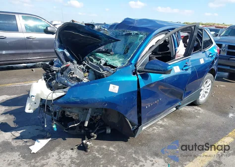 2020 Chevrolet Equinox Fwd Lt 1.5L Turbo из США, поврежденный, VIN 2GNAXKEV0L6220452